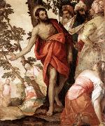 VERONESE (Paolo Caliari) St John the Baptist Preaching  wr oil painting